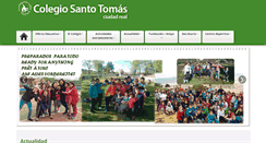 Desktop Screenshot of colegiosantotomas.es